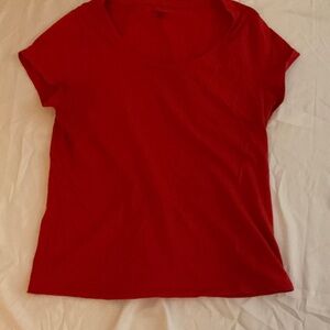 No Boundaries Bold Red Women's Short Sleeve Tee